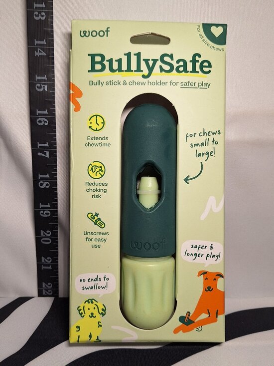 Woof Other - NWT BullySafe Bully Stick and Chew Holder for Dogs